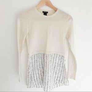 Club Monaco Sweater Blouse